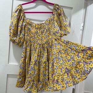 Spencer puff sleeve mini dress BUDDY LOVE SIZE S